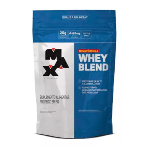 Whey Blend Whey Protein Conc Iso Hidro - 900g - Max Titanium