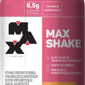 Max Shake - 400g - Max Titanium Sabor Vitamina de frutas