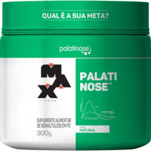 Max Titanium Carbohidratos Palatinose Isomaltulose Natural Sem Glúten 300g