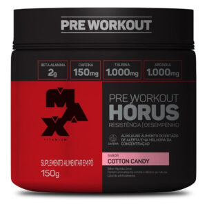 Suplemento Em Pó Max Titanium Carboidratos Sabor Cotton Candy Em Pote De 150ml