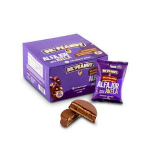 Alfajor Dr. Peanut (Display 12 unid. 55g), Avelã